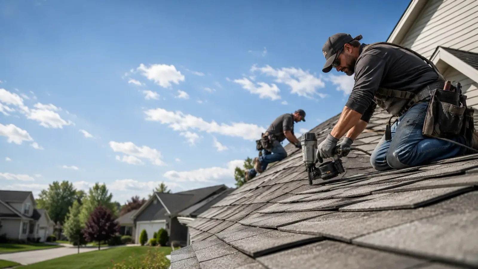 Storm Damage Roof Repair in Kansas, IL near me